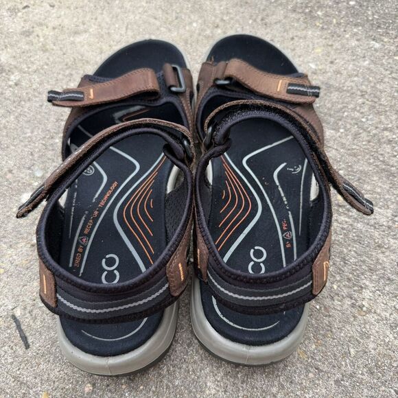 ECCO Yucatan Receptor Technology Men's US 11 - 11.5 Sport Hiking Outdoor Sandals - Picture 3 of 4